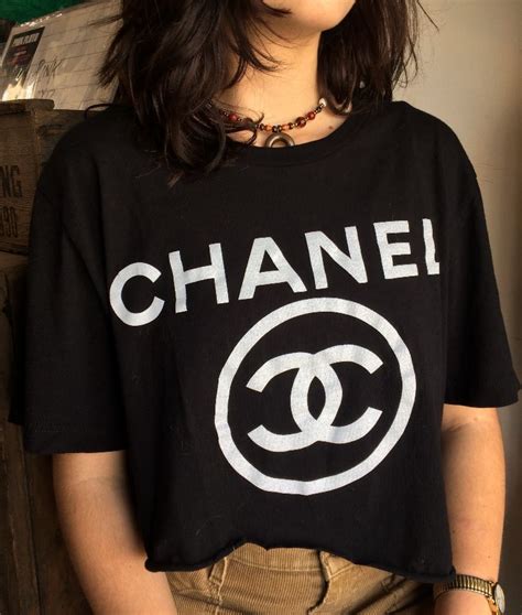 chanel bootleg tee|chanel tee shirt.